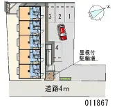 ★手数料０円★名古屋市天白区向が丘　月極駐車場（LP）